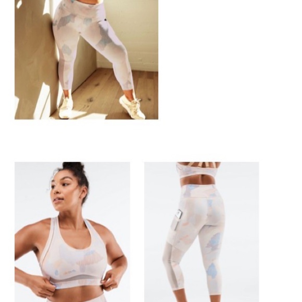 Patterned Activewear Set